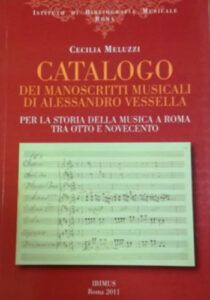 cecilia meluzzi catalogo manoscritti musicali