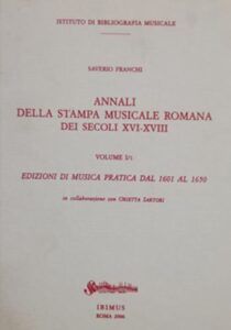 ASMUR   ANNALI DELLA STAMPA MUSICALE ROMANA