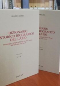 Dizionario storico biografico del Lazio