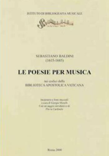 Le poesie per musica