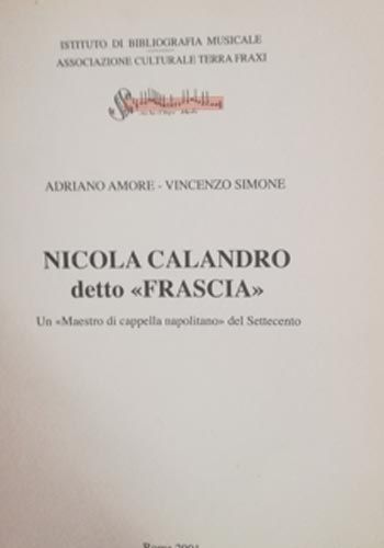 Nicola Calandro detto Frascia