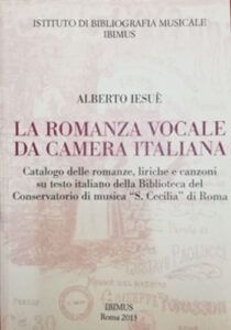 la romanza vocale da camera italiana