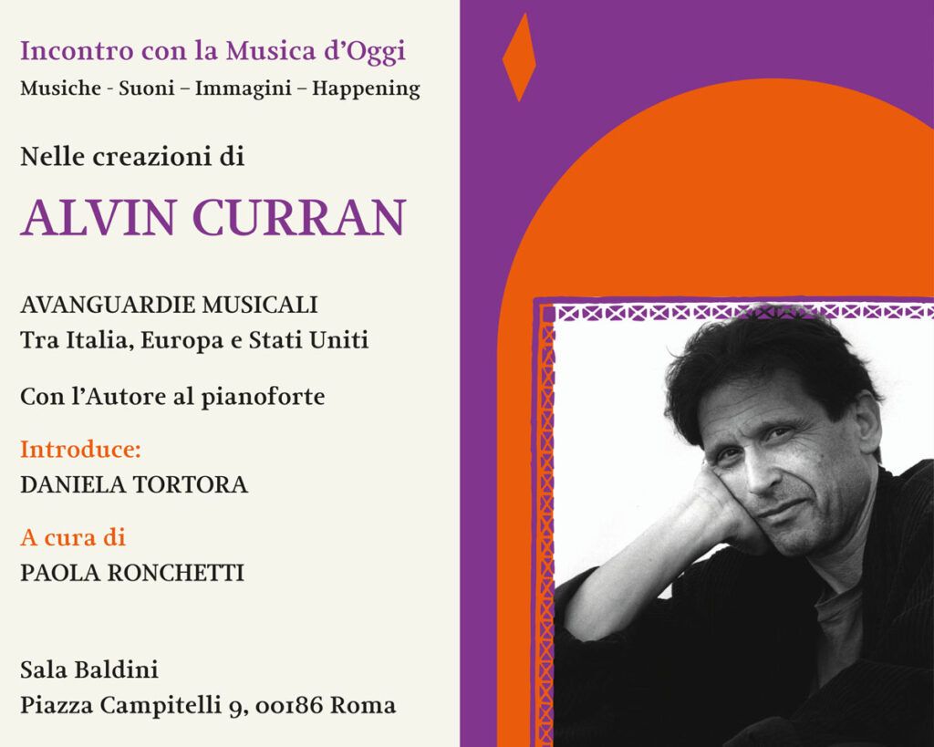 alvin curran evento